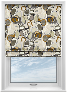 Pop, Cashew - Roman Blind